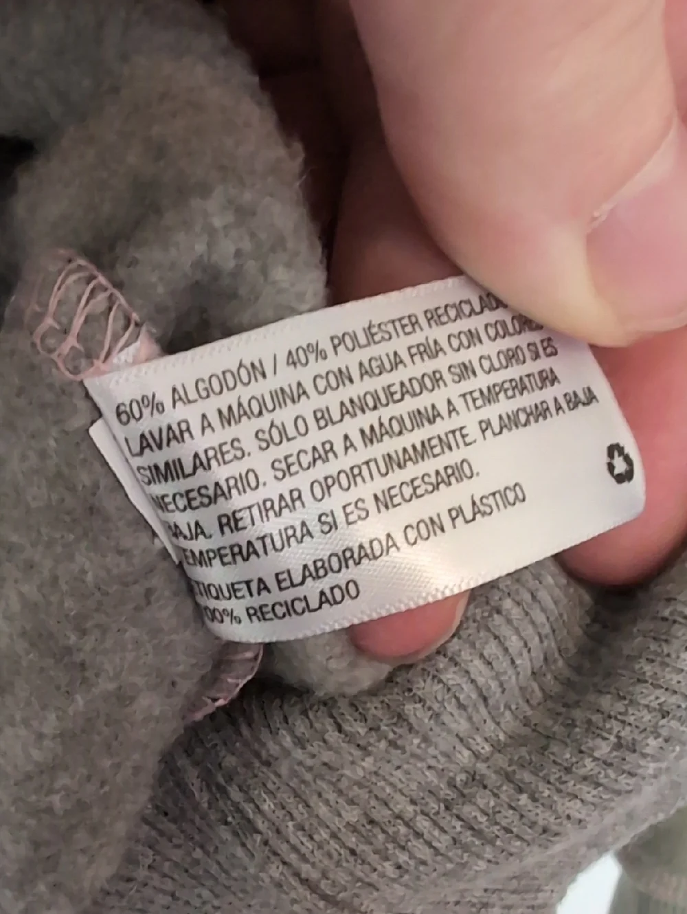 Wild Fable Pink Teal Gray Color Block Crew Neck Sweatshirt Size Extra Small - Picture 3 of 5